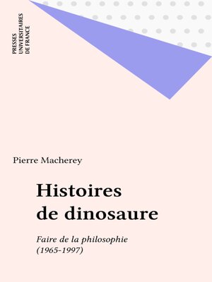 cover image of Histoires de dinosaure